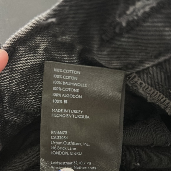 NWT Free People Maggie Mid Rise Destroyed Jeans Size 24 Bottlerocket - Picture 16 of 16